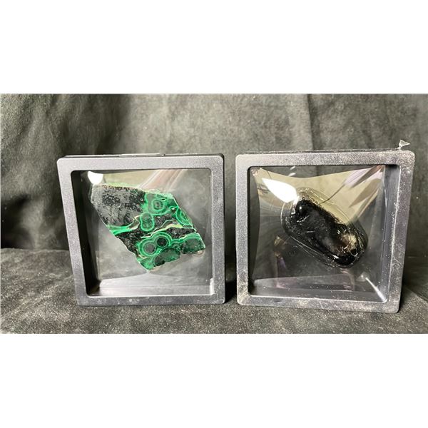 BLACK OBSIDIAN & MALACHITE