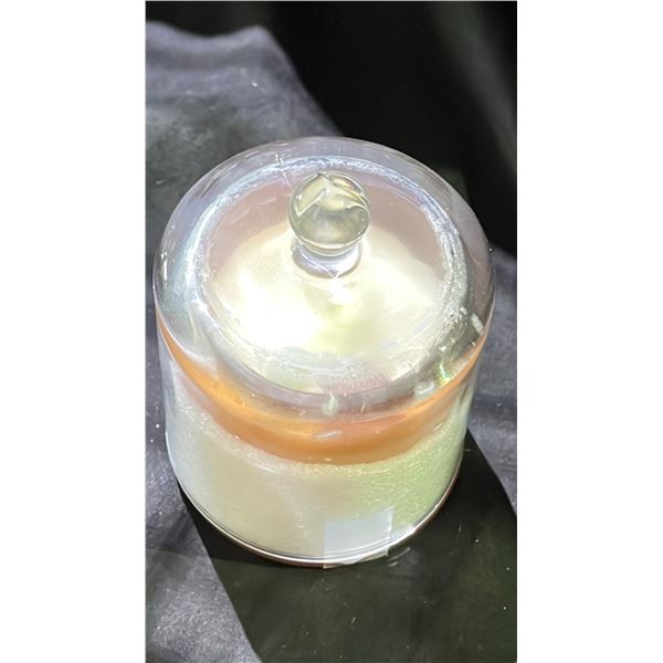 LAVENDER CANDLE WITH CRYSTALS RETAIL $180