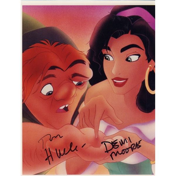 Demi Moore/Tom Hulce signed photo