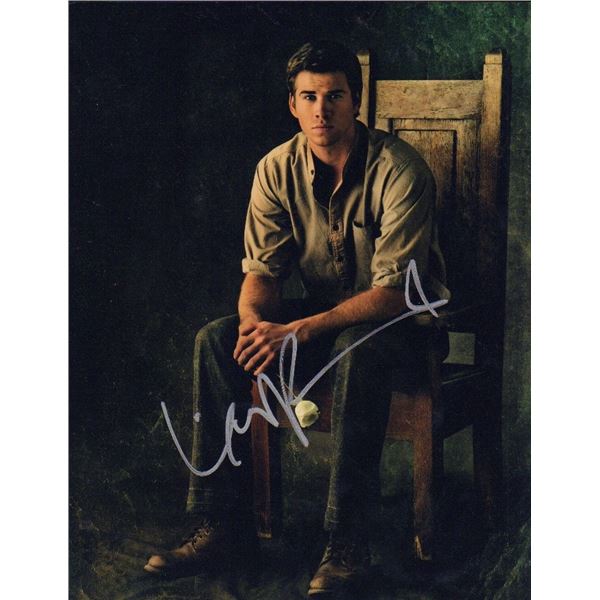 Liam Hemsworth signed photo Hunger Games