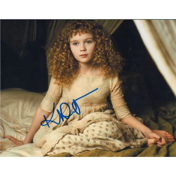 Kirsten Dunst signed photo