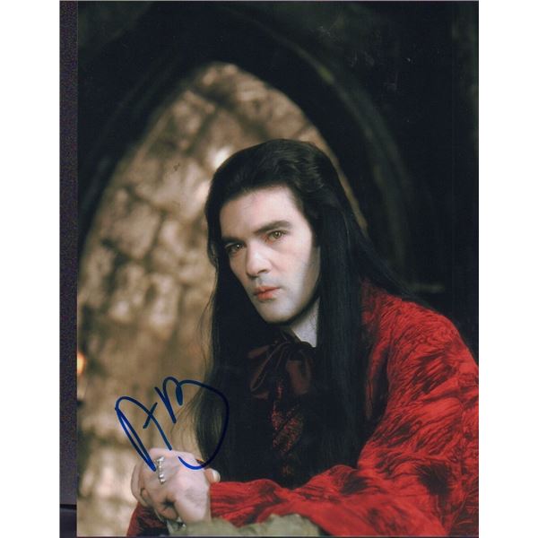 Antonio Banderas signed photo