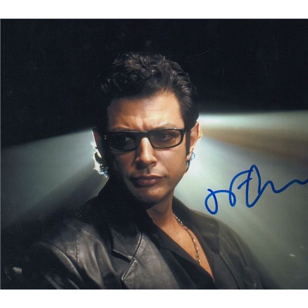 Jeff Goldblum signed photo