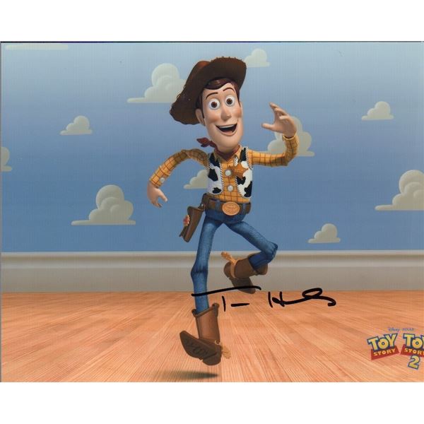 Tom Hanks signed photo Toy Story