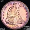 1871 Seated Liberty Dollar GEM PROOF