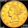 1877-CC $10 Gold Eagle CHOICE AU