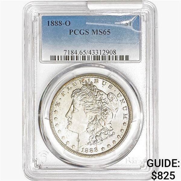1888-O Morgan Silver Dollar PCGS MS65