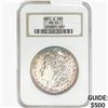 Image 1 : 1881-S Morgan Silver Dollar NGC MS65