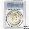 1921 Silver Peace Dollar PCGS AU58 High Relief