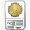 Image 2 : 1927 Silver Peace Dollar NGC MS62