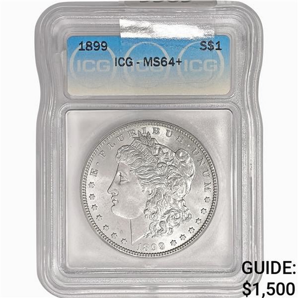 1899 Morgan Silver Dollar ICG MS64+