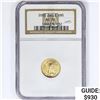 Image 1 : 2002 $5 1/10oz American Gold Eagle NGC MS70