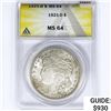 Image 1 : 1921-D Morgan Silver Dollar ANACS MS64