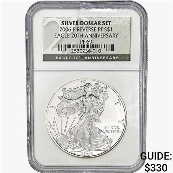 2006 P Silver Eagle NGC PF69 REV PF