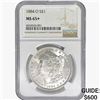 Image 1 : 1884-O Morgan Silver Dollar NGC MS65+