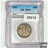 Image 1 : 1917 Standing Liberty Quarter ICG EF40 Type 1