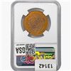 Image 2 : 1860 10C Cambodia NGC MS63 BN Bronze