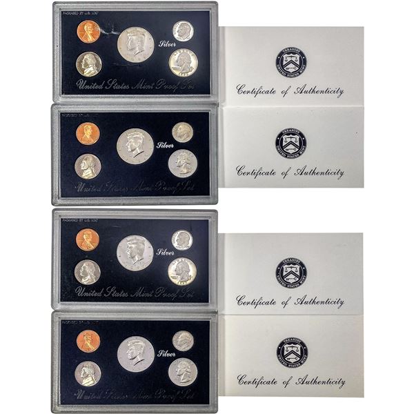 [4] 1995-1998 [5 Coin] U.S. Mint Silver Proof Set