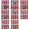 Image 1 : [8] 1999-2006 [10 Coin] U.S. Mint Silver Proof Set