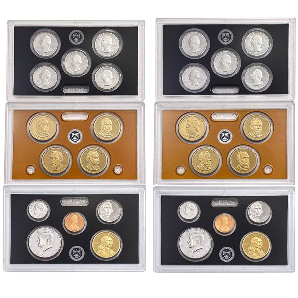 [2] 2011-2012 [14 Coin] U.S. Mint Silver Proof Set
