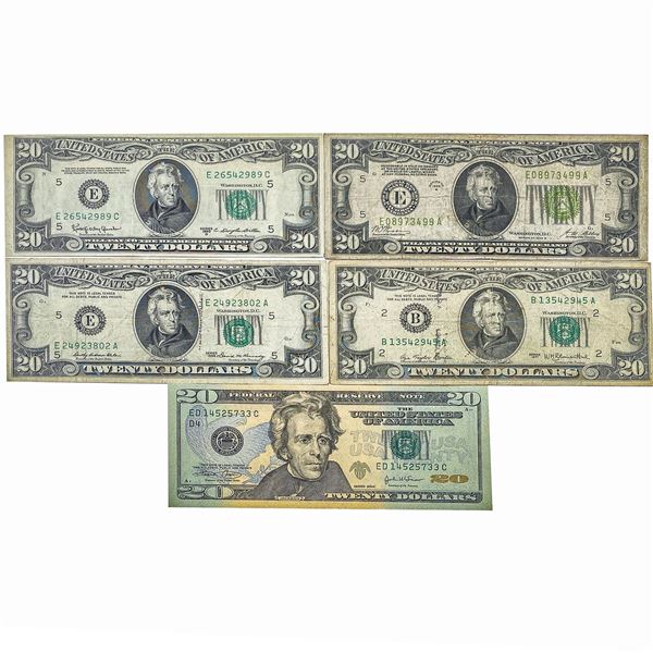 [5] 1928-2004 $20 FRN