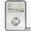Image 1 : 1951 Roosevelt Dime NGC PF67