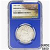 Image 1 : 1858-O SL. 50C Shipwreck Effect W/ Book Set NGC UNC
