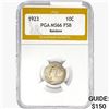 Image 1 : 1923 Mercury Silver Dime PGA MS66 FSB Rainbow