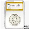 Image 1 : 1955 Franklin Half Dollar PGA PR69 CAMEO