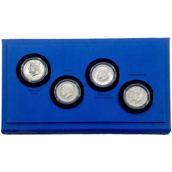 [4] 2014 U.S. Mint Silver Kennedy 50C ANNIV. COLL.