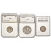 Image 1 : [3] 1896-1938-D 2 5C, 1 50C Set