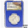 Image 1 : 1860-O High O SL. 50C Ship. Effect W/ Book Set NGC