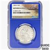 Image 1 : 1860-O SL. 50C Ship. Effect W/ Book Set NGC