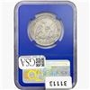 Image 2 : 1858-O SL. 50C Ship. Effect W/ Book Set NGC UNC