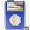 Image 1 : 1858-O SL. 50C Ship. Effect W/ Book Set NGC UNC