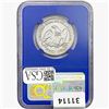 Image 2 : 1858-O SL. 50C Ship. Effect W/ Book Set NGC UNC