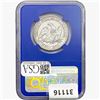 Image 2 : 1858-O SL. 50C Ship. Effect W/ Book Set NGC UNC
