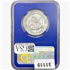 Image 2 : 1854-O ARWS SL. 50C Ship. Effect W/ Book Set NGC UNC