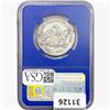 Image 2 : 1854-O ARWS SL. 50C Ship. Effect W/ Book Set NGC UNC
