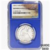 Image 1 : 1854-O ARWS SL. 50C Ship. Effect W/ Book Set NGC UNC