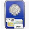 Image 2 : 1854-O ARWS SL. 50C Ship. Effect W/ Book Set NGC UNC
