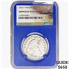 Image 1 : 1854-O ARWS SL. 50C Ship. Effect W/ Book Set NGC UNC
