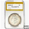 Image 1 : 1878-CC Morgan Silver Dollar PGA MS65 PL