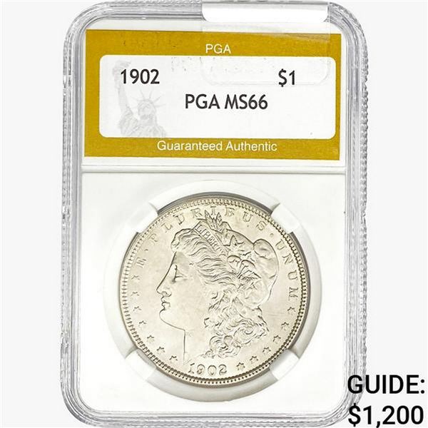 1902 Morgan Silver Dollar PGA MS66