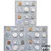 Image 1 : [6] 1964 5-Coin U.S. Mint Philadelphia Soft Pack
