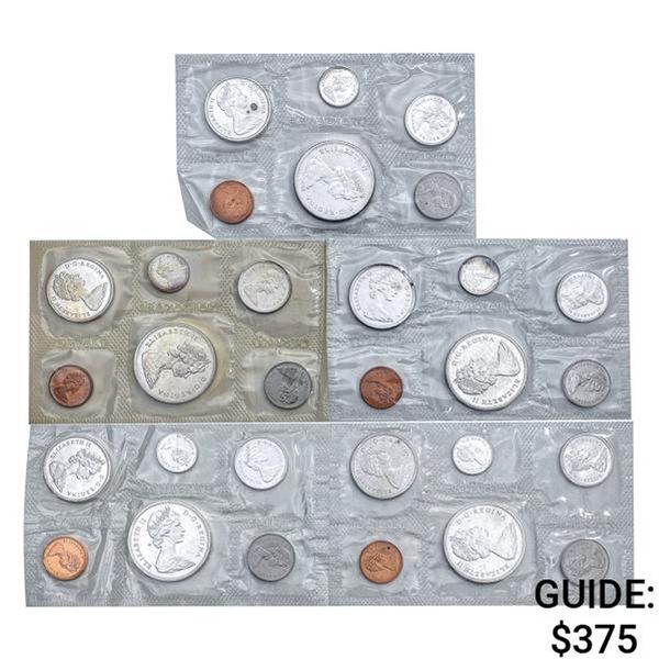 [5] 1964 6-Coin Canada P.L. Set