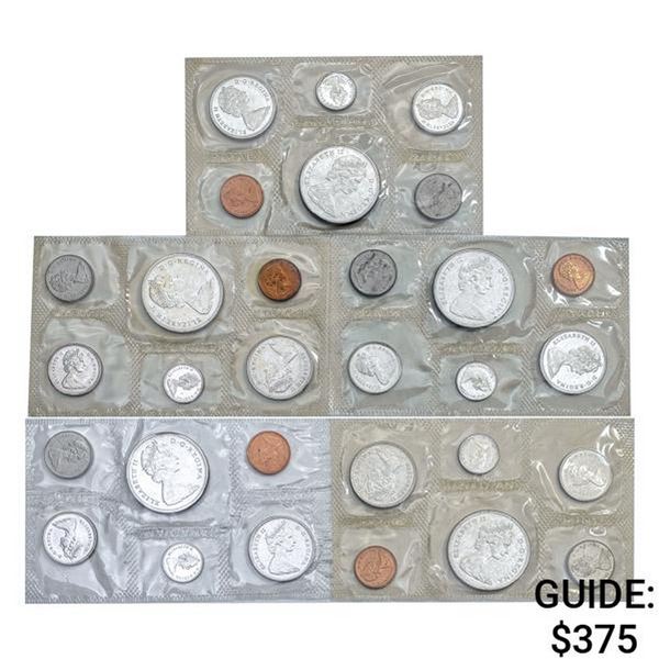 [5] 1964 6-Coin Canada P.L. Set
