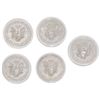 Image 2 : [5] 2011 U.S. Mint Am. Eagle ANNIV. Silver Set