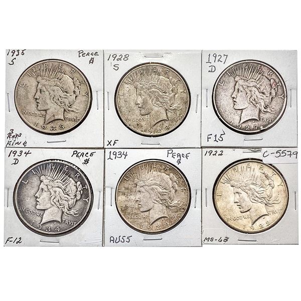 [6] 1922-1935 Silver Peace Dollar