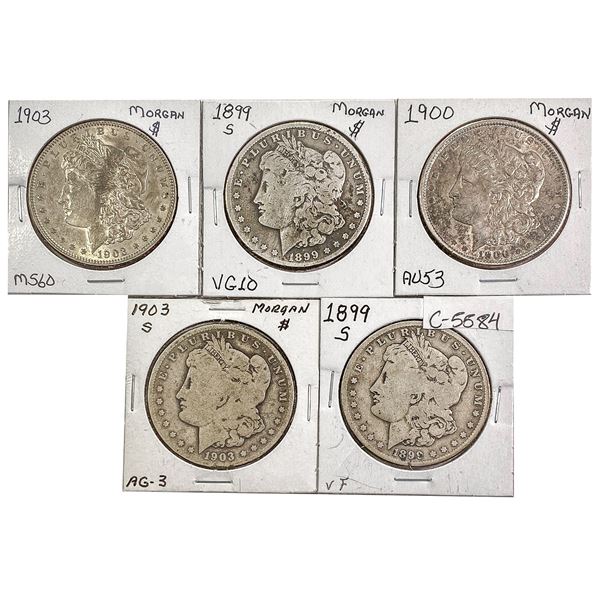 [5] 1899-1903 Morgan Silver Dollar